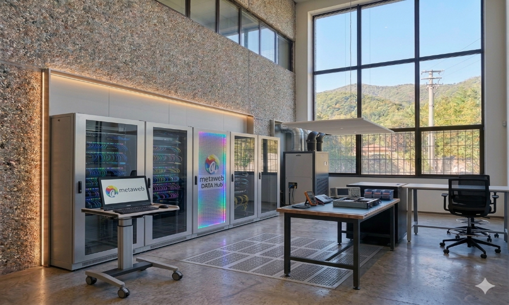 Server room MetaWeb Lab